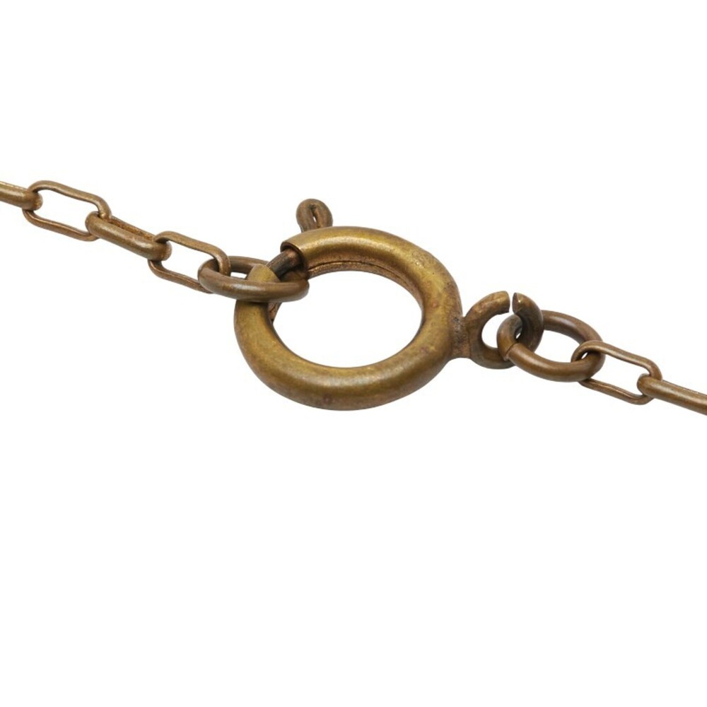 CHANEL Authentic Vintage Gold Logo Necklace - Picture 5 of 8